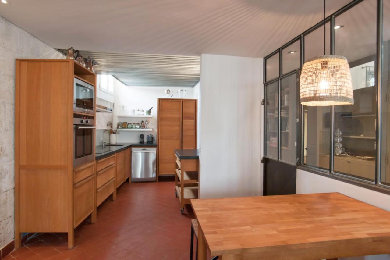 Charming And Large Duplex Flat With Beautiful Terrace In Avignon Apartamento Exterior foto