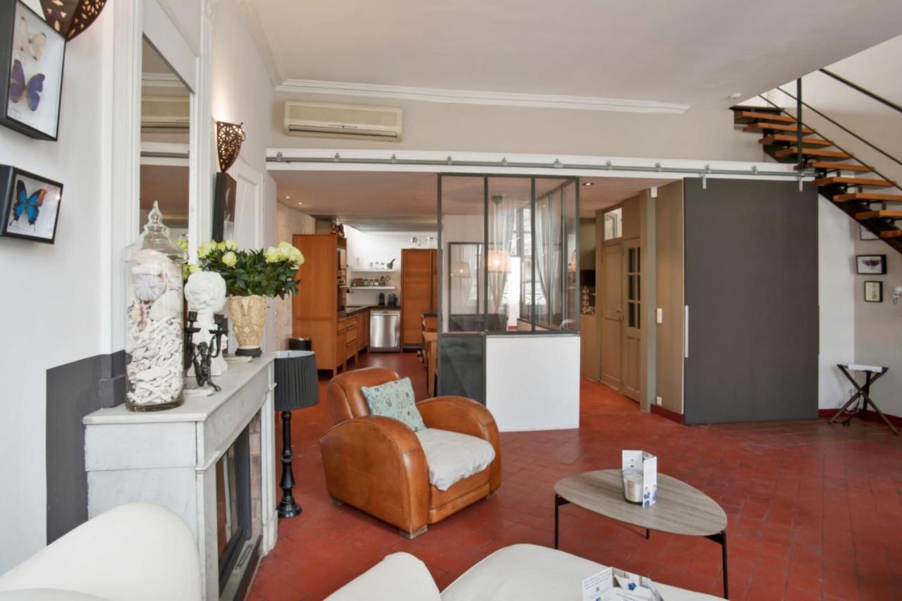 Charming And Large Duplex Flat With Beautiful Terrace In Avignon Apartamento Exterior foto