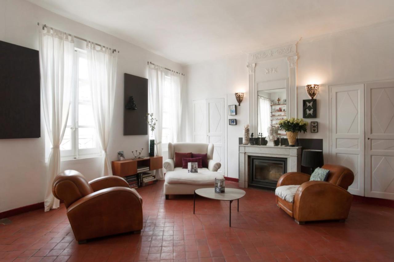Charming And Large Duplex Flat With Beautiful Terrace In Avignon Apartamento Exterior foto